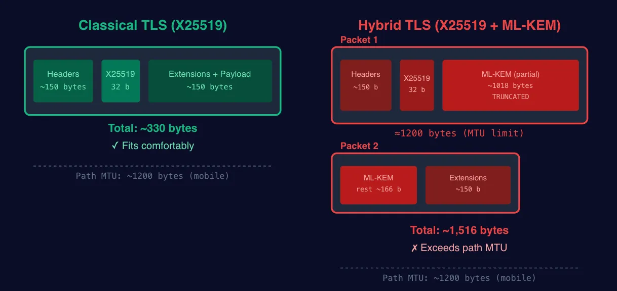 Packet Fragmentation Issue